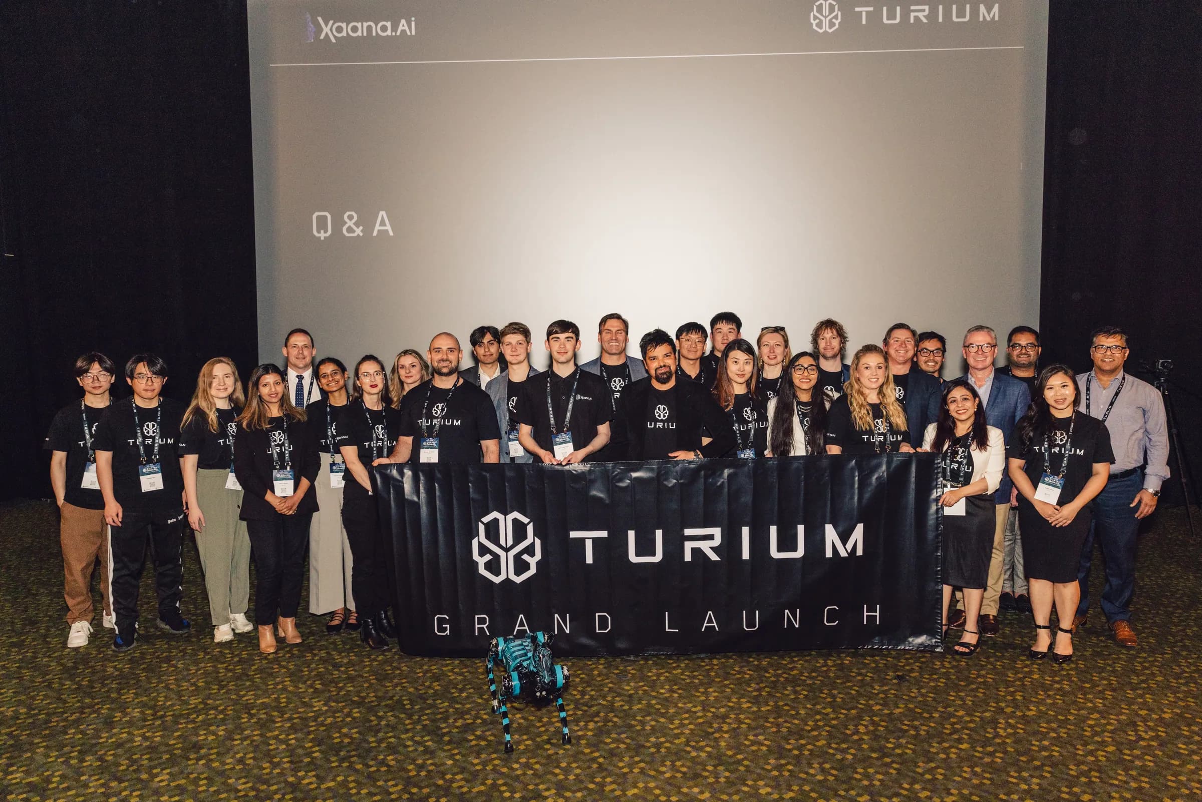 Zebra Grand Launch with the Team